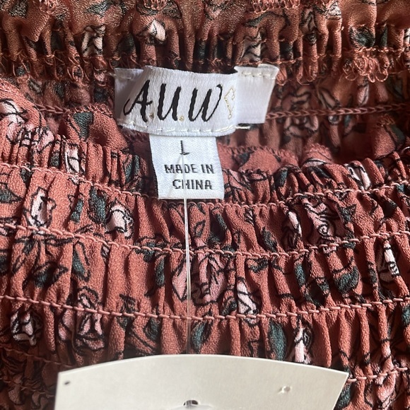 A beautiful boho mini dress by AUW! - Picture 4 of 6